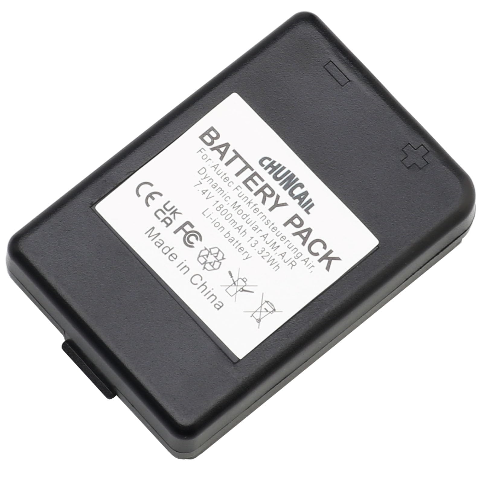 Batteria agli ioni di litio 7,4 V 1800 mAh LPM02 per Autec AJR AJS DJR Dynamic FJR FJS Radio Telecomando