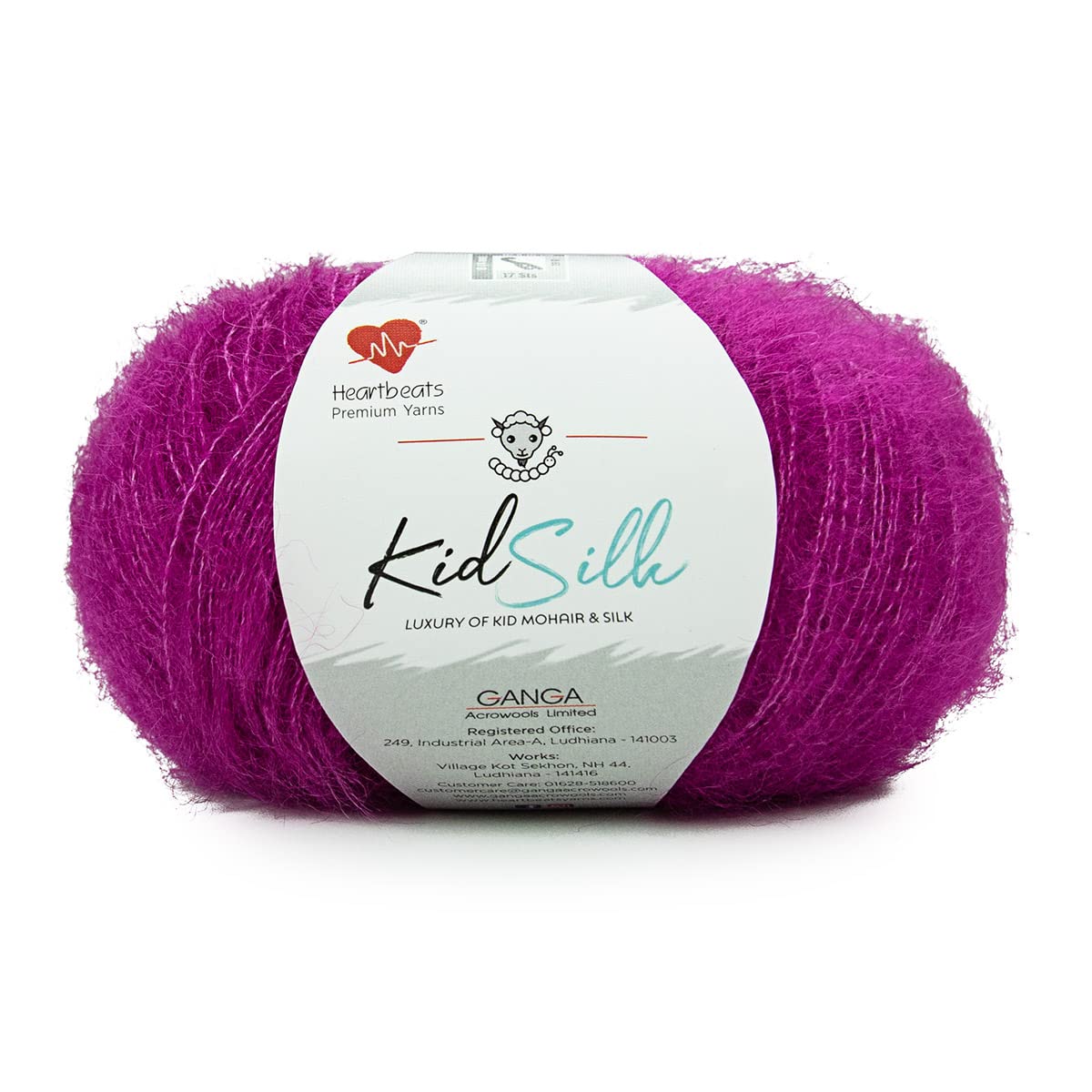 Heartbeats Kid Mohair Silk Yarn - Luxurious Softness -6