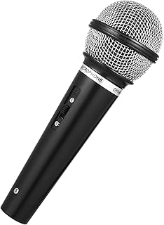 Zerodeko Fake Microphone, Plastic Microphone Toy for Kids, Simulated Microphone Prop Mini Mic Fun Performance Training Pretend Play Prop Cosplay Costume Supplies Party Favors for Boys GIrls