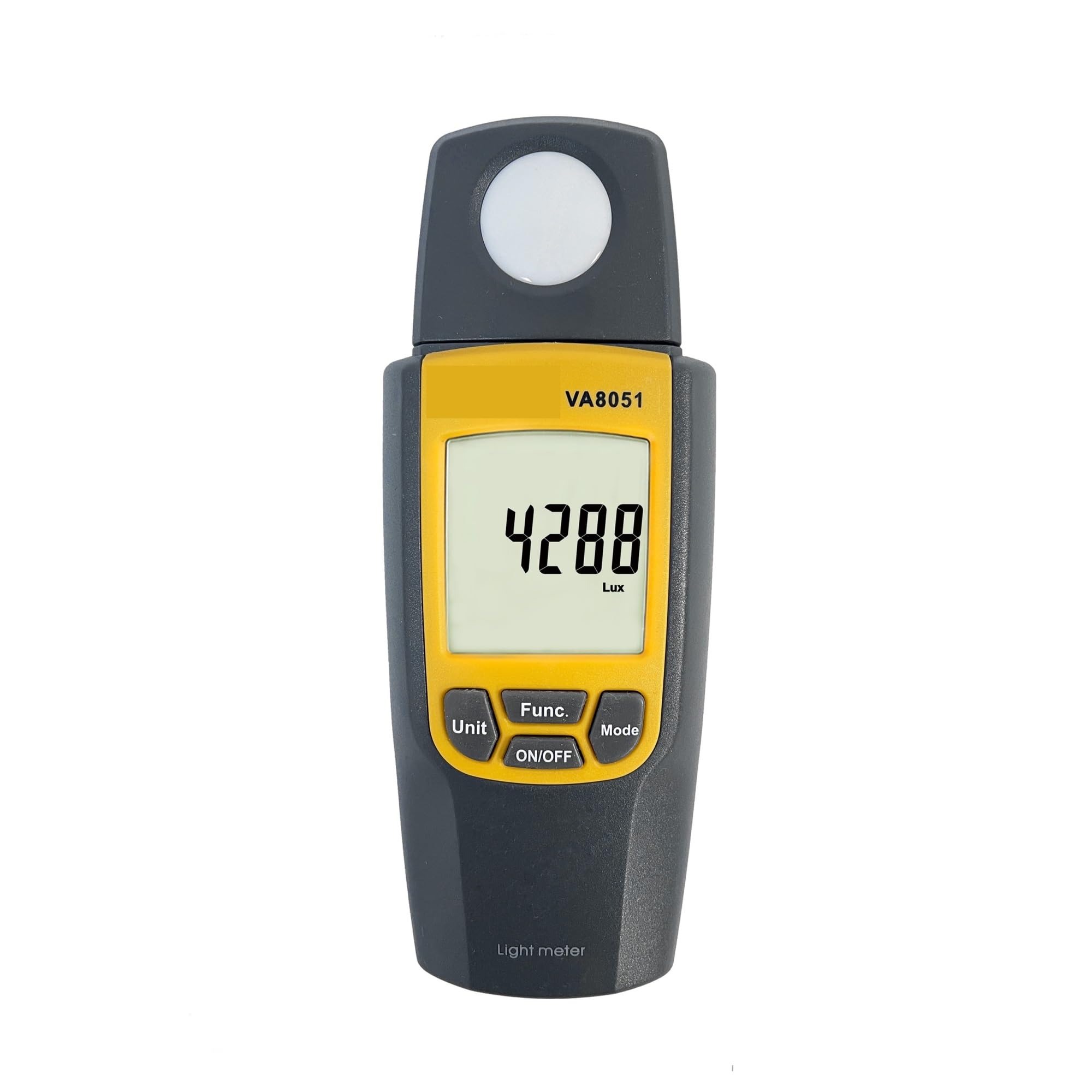 Colorimeters, VA8051 Digital Illuminance Light Meter Luxmeter with 270° Rotated Sensor for Plants LED Indoor Outdoor Lights Tester