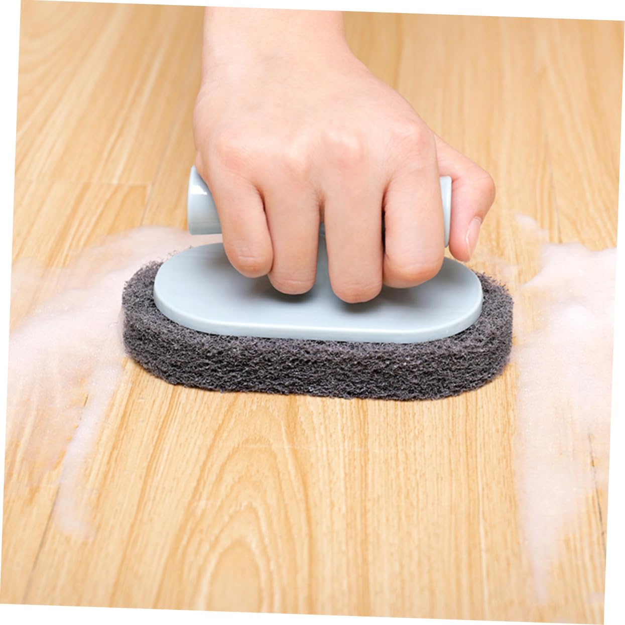 HOODANCOS Unique Handle Sponge Brush for Kitchen Bathroom Tub Shower Pool 3 Pack Long Lasting Non-Smelly Sponge Random