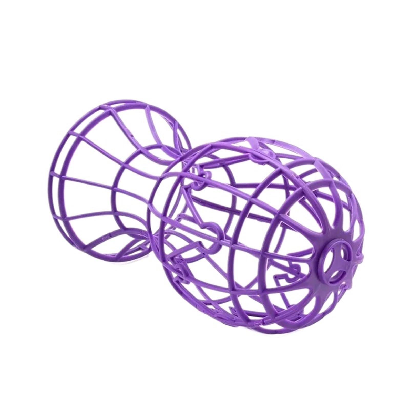 FDzkrtvm Plastic Folding Wig Stand, 3 Pcs Plastic Wig Stand Hat Cap Holder, Lantern Shape, Foldable, Multicolor(Purple)