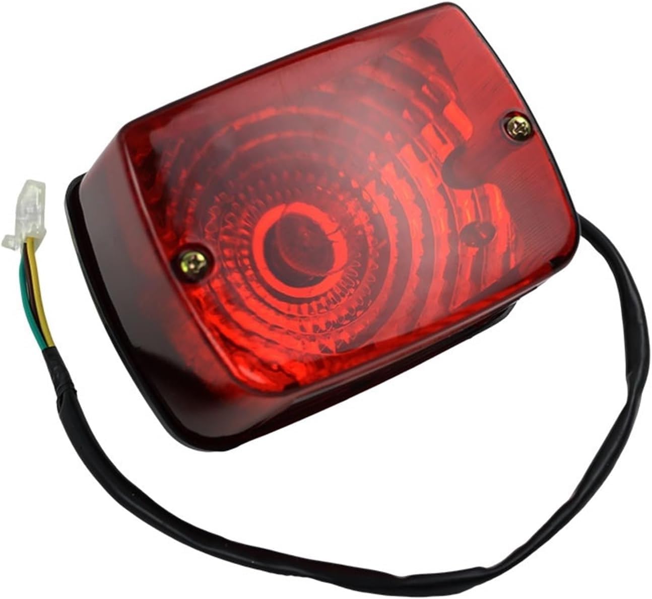 Luz de Freno Trasera Moto Para Atv Pit Dirt Bike Moto Fanale posteriore a LED Luci freno posteriori in plastica Indicatore di stop Accessori universali per motocross Luci posteriori