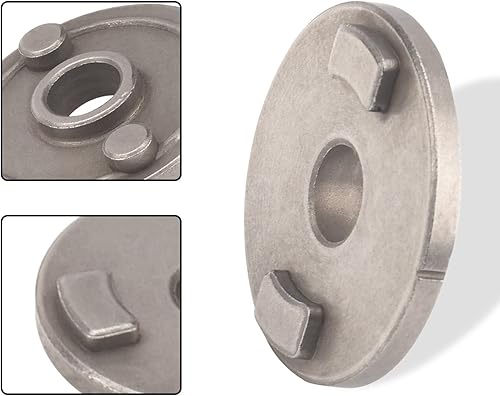 Miniatura 3 de MWEDP Paquete de 3 adaptadores de cuchillas 120-5236 compatibles con cortacésped Toro de 30 pulgadas TimeMaster y Exmark, compatible con cortacésped