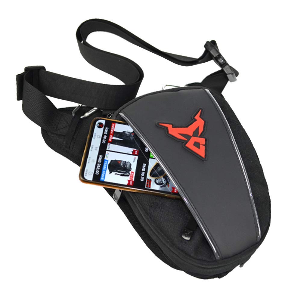 Borsa da Gamba Marsupio multiuso per moto, da uomo, donna, per viaggi, campeggio, ciclismo, pesca, caccia, escursionismo all'aperto