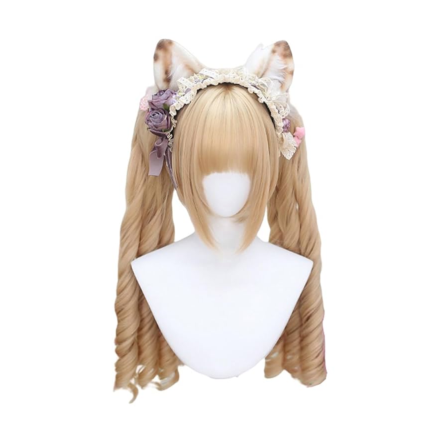 Amazon.co.jp: [ラウバオショッピング]ロリータ ツインテール