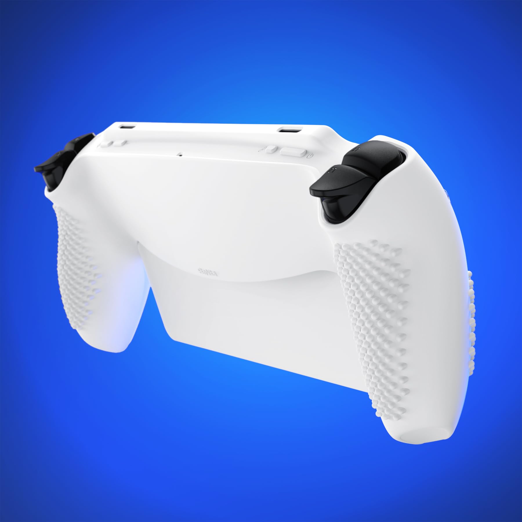 PlayVital Coque pour PS Portal Manatte Accessoire,Housse Protection pour PS Portal Console avec Capuchon Joystick Grip Cover-Blanc