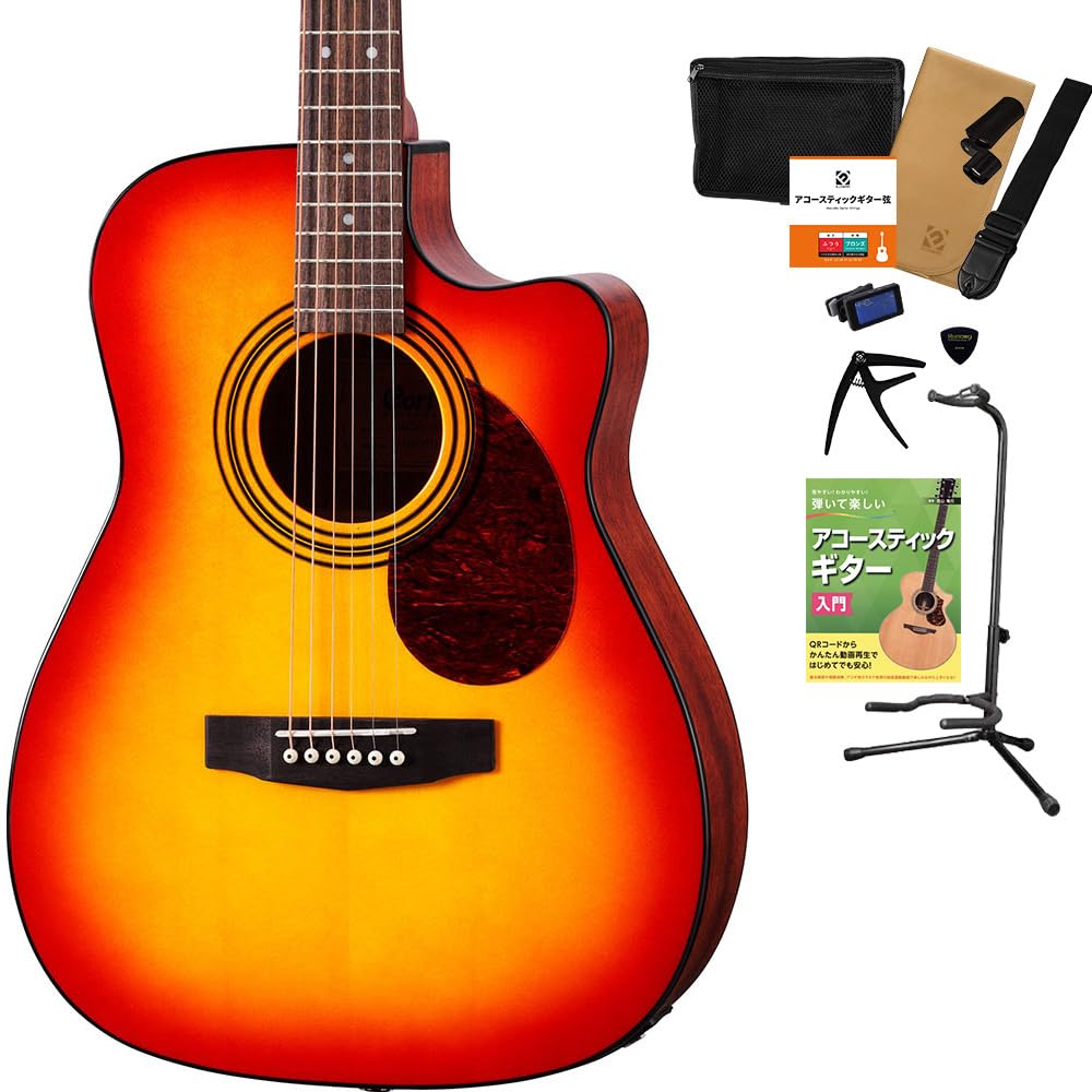 Amazon | Cort CAG-1FC CAO アコースティックギター 教本付きセレクト