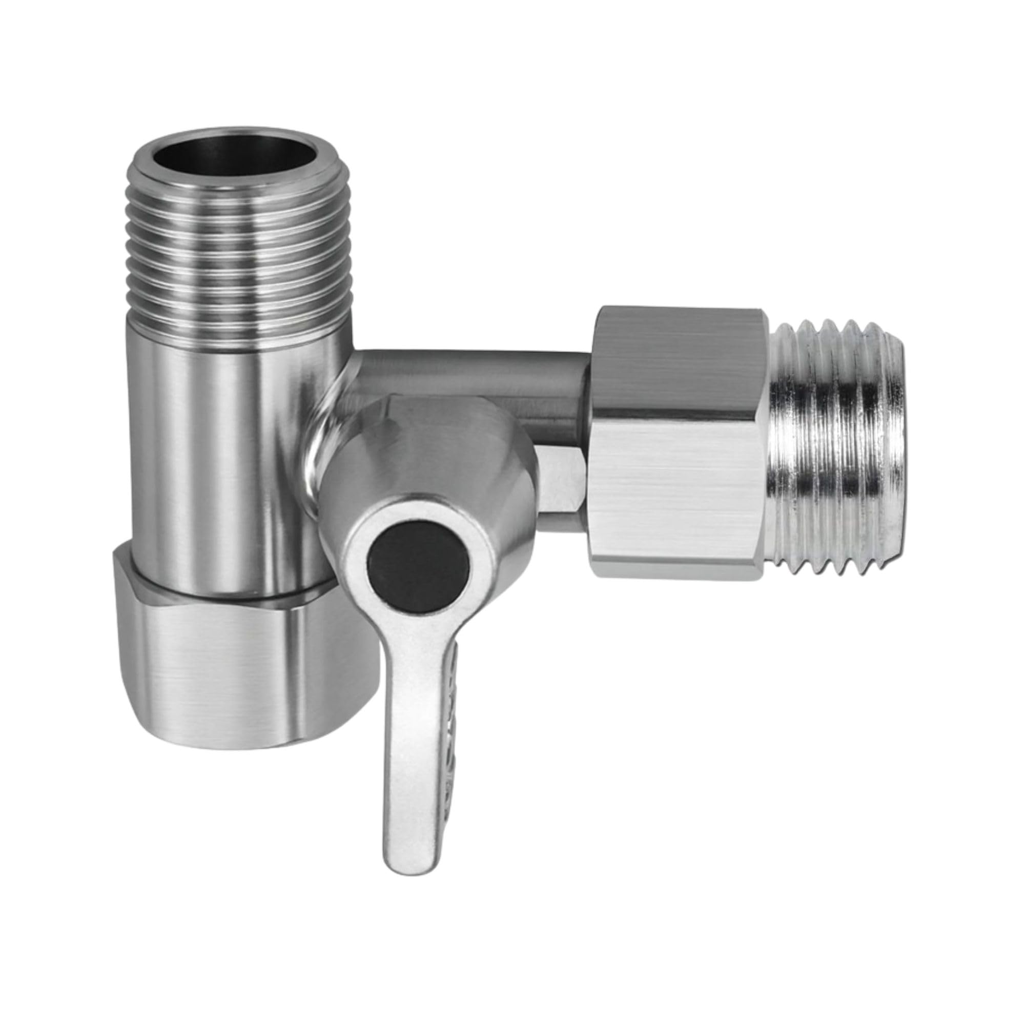 Neues Wasser Group Shut-Off Valve Adapter - T Piece Hose Water Connection Tool, 3/8" Male Outer Thread for Water Filter Faucet, Side by Side Refrigerator Organizer and Reverse Osmosis System-image-16