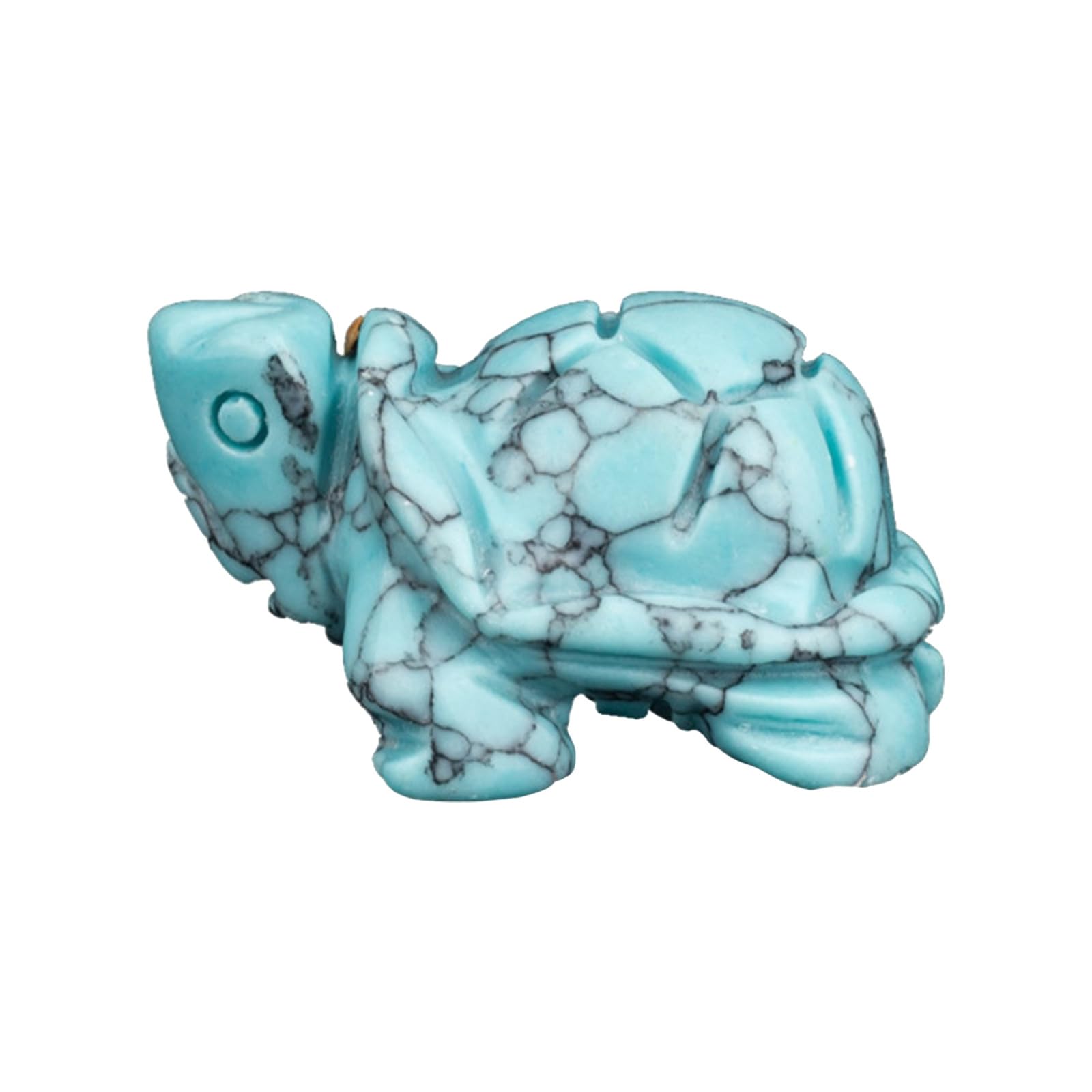 Hredyqw Crystal Turtles Figurines Healings Crystal Animal Statues Sculptures Ornament for Desk Shelf Meditations Space