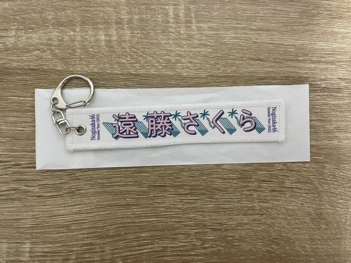 THE MATCH 2022記念キーホルダとタオル2種類と日刊スポーツの4セット オンラインショップ限定「選手フェイスタオル柄キーホルダー