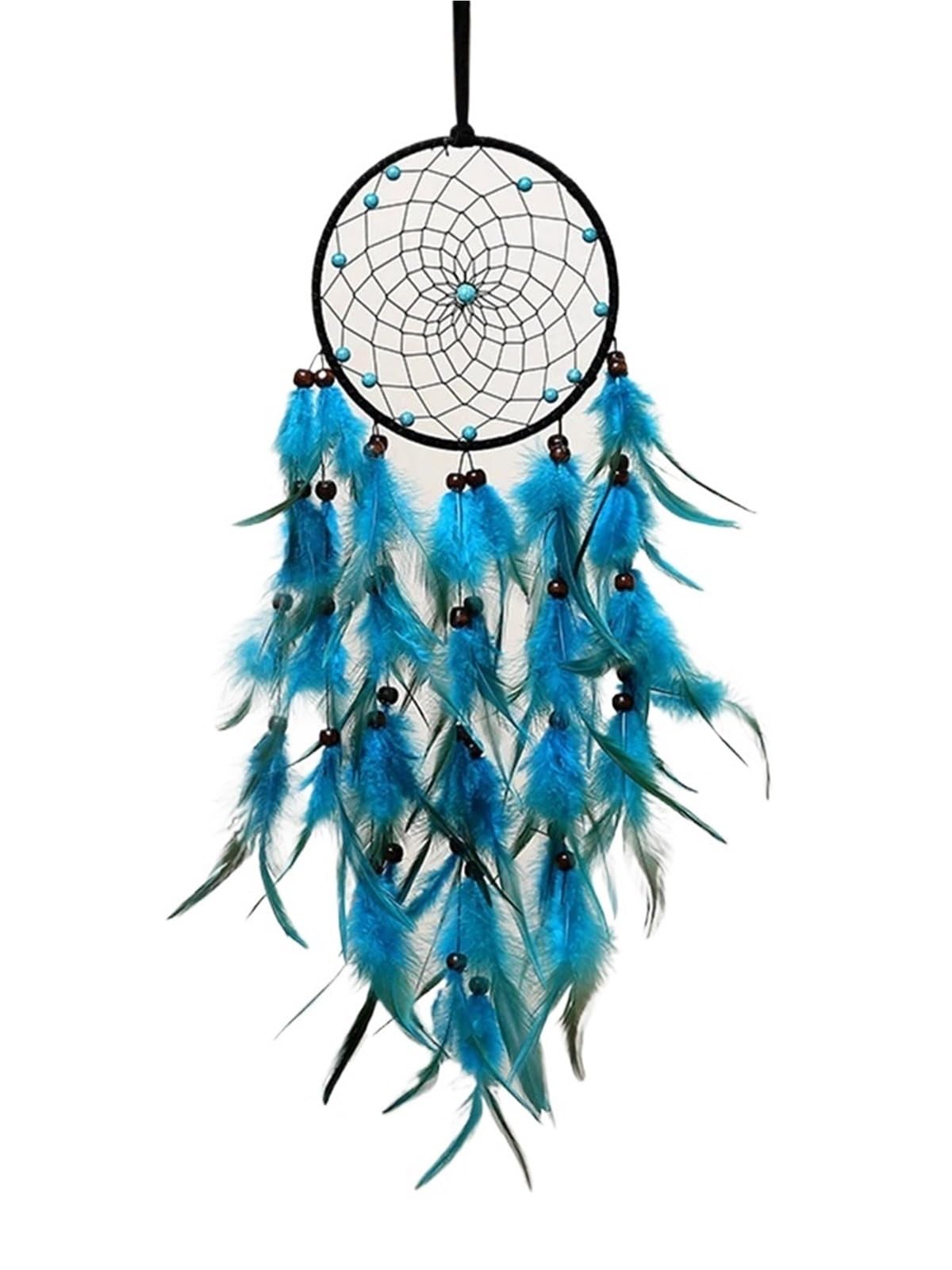 Dream Catcher Dream Catcher Hand-woven Wind Chime Feather Hanging Ornament Wall Decor Bedroom Home Decoration
