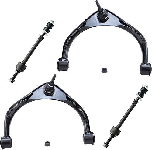 Miniatura 181 de Detroit Axle - Kit de suspensión frontal de 4 piezas para Chevrolet Aveo5 Aveo Pontiac G3 Wave Wave5 Suzuki Swift+, 2 brazos de control inferiores,