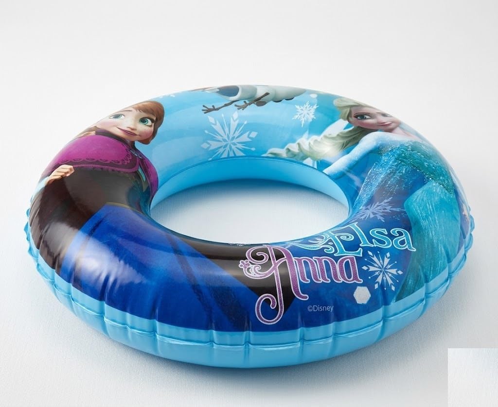 YEKDA Swimming Tube for Kids Baby Safe Anti-flip Inflatable Floats for Kids Pool Tube Swimming Ring Baby Float Car Shape Swimming Tube(Multi Color) (Barbie - 60cm, 60 cm) 2