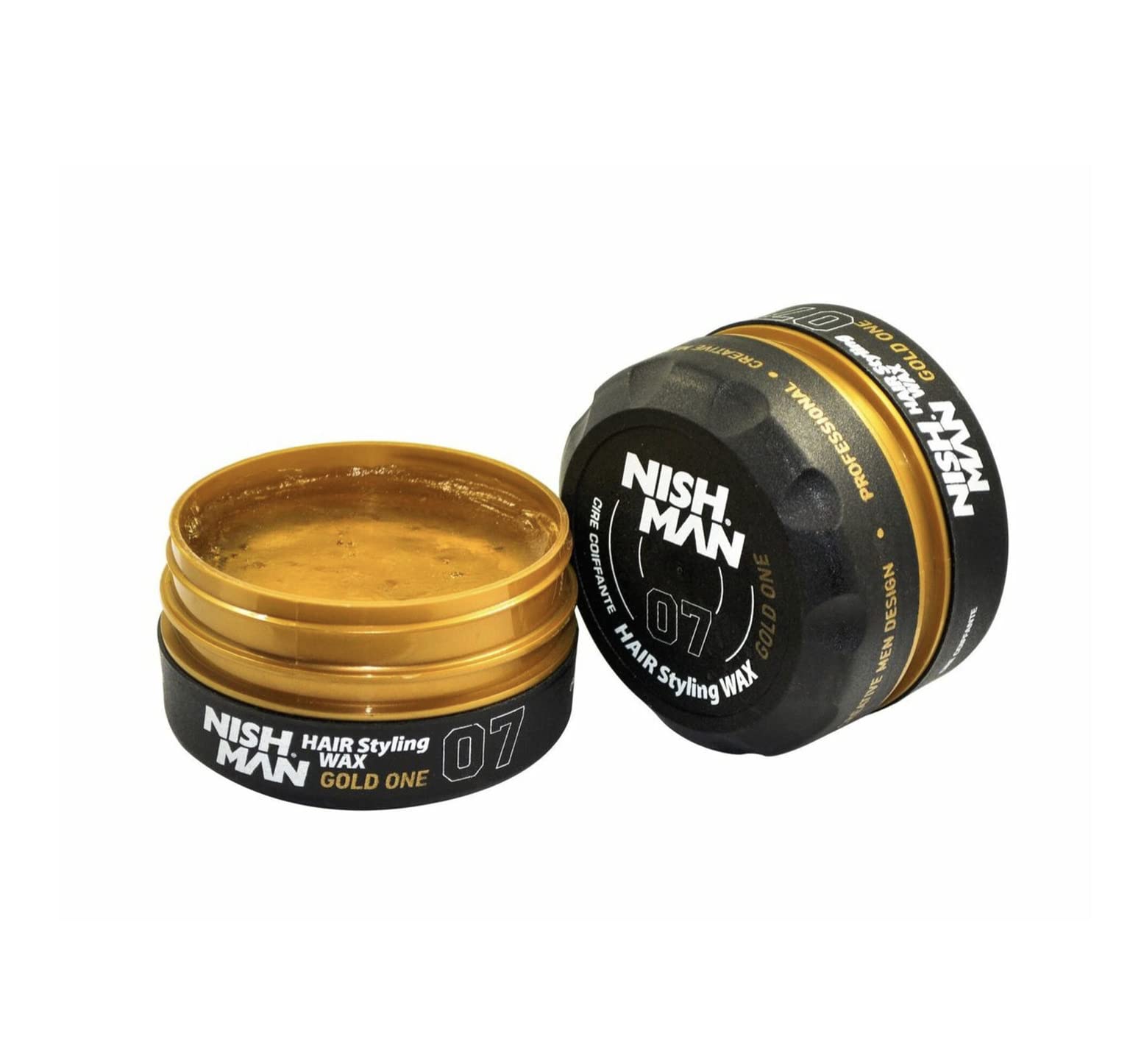 Amazon.com: 2 Boxes of nishman Gold One 07 Men's Hair Gel Wax
