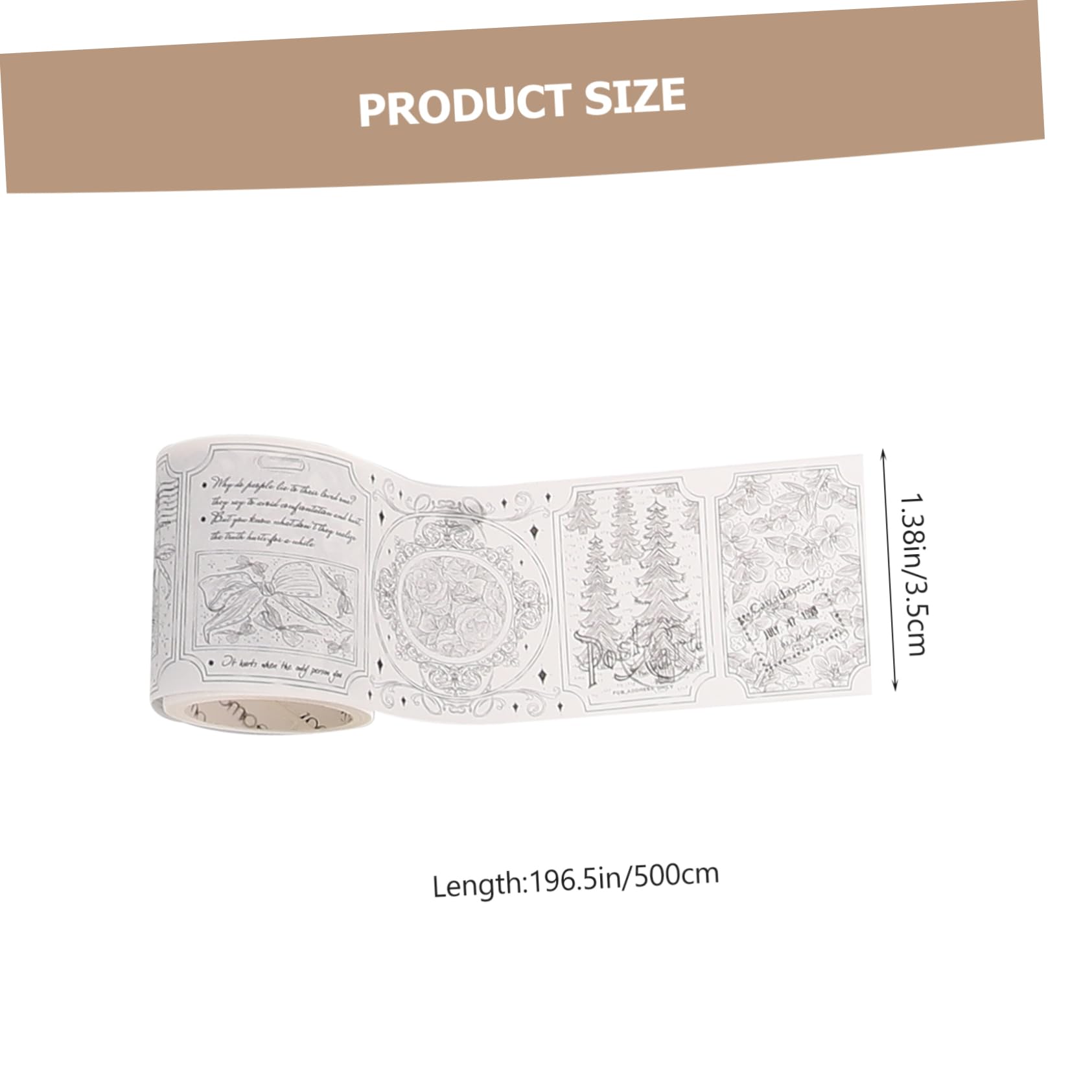 LALAFINA 18rollen Washi Tape Pflanzen Design Dekoratives Klebeband Für Scrapbooking Bastelprojekte Und Journaling Zufällige Stilvarianten