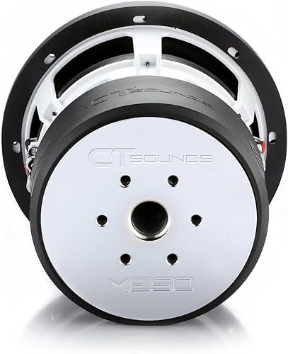 Miniatura 4 de CT Sounds MESO-8-D4 - Subwoofer de coche de 1600 vatios máximo de 8 pulgadas, doble 4 ohmios
