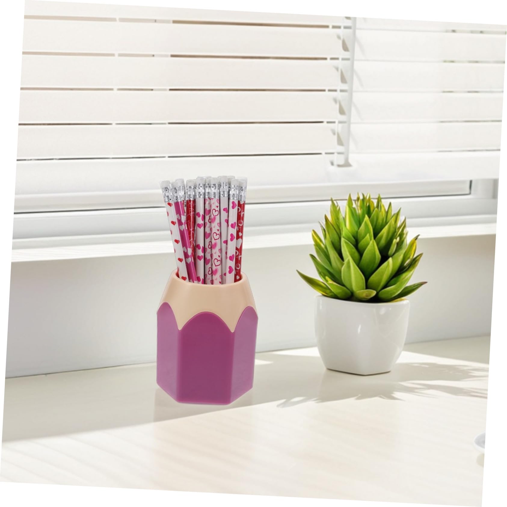 15 Stk. Teiliges Stiftehalter Robustem Bunter Mehrfarb-organizer für Bleistifte Makeup-pinsel und Kosmetik Praktischer Schreibtisch-behälter für Schüler und Künstler Vielseitiger