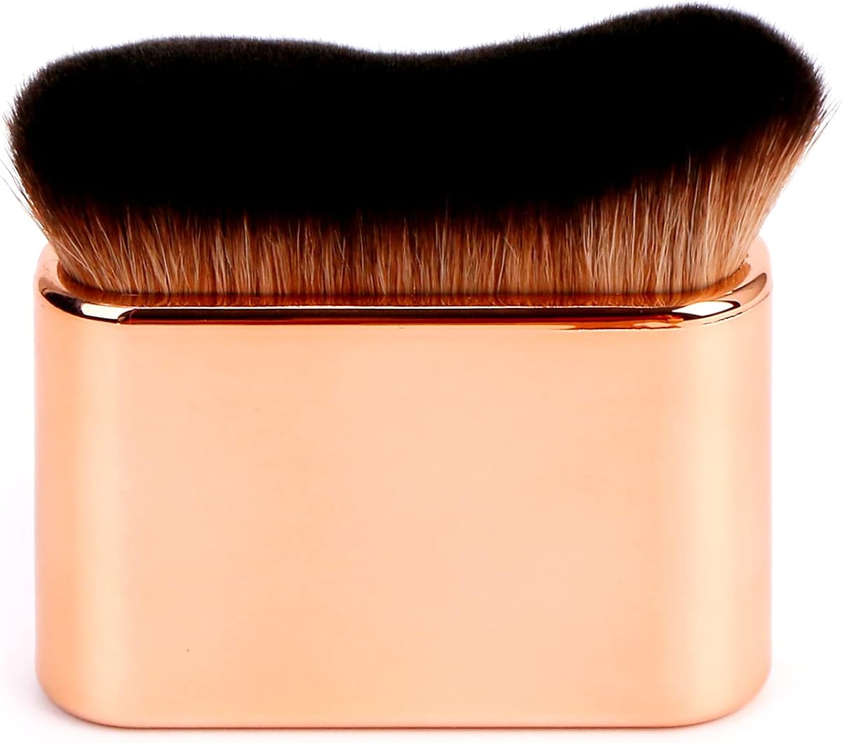 Yoseng Self Tan Brush - Rose Gold Kabuki Brush for Body, Face & Hands - Vegan, Streak-Free Application, Multi-Use for Self Tanner, Sunscreen, Body Lotion