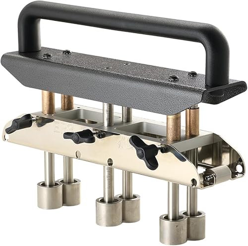Malco Rodillo de borde de tres estaciones ER3 | Ajuste rápido de 5/8 a 4 pulgadas en acero 29-22ga | Herramienta de rodillo de doblado de techos de