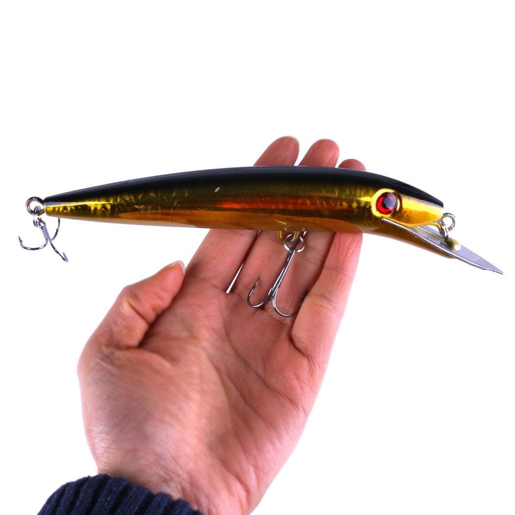 Señuelos Minnow VIB 3D 45g 19,7cm para pesca de pececillos