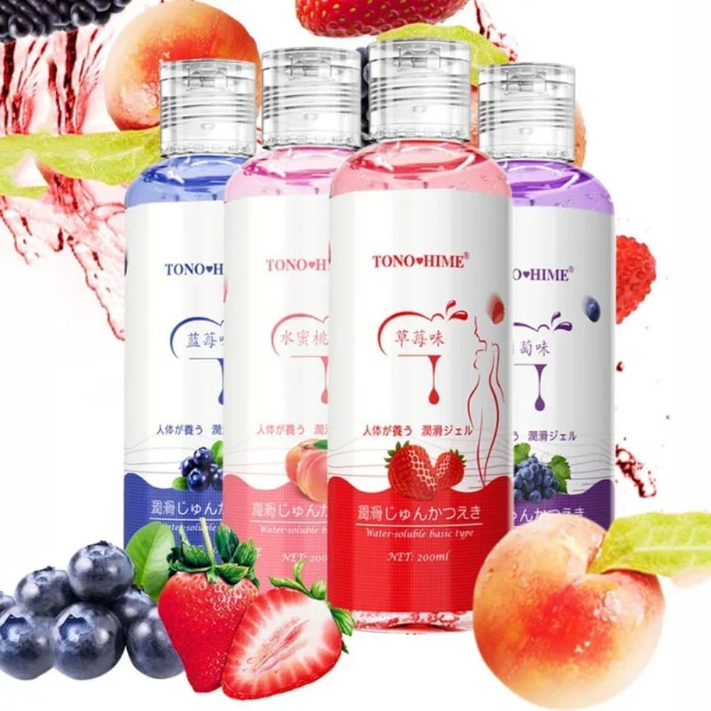 4PCS Lubricant Sex Lube Love Gel Water Base Cream Body Massage Oil