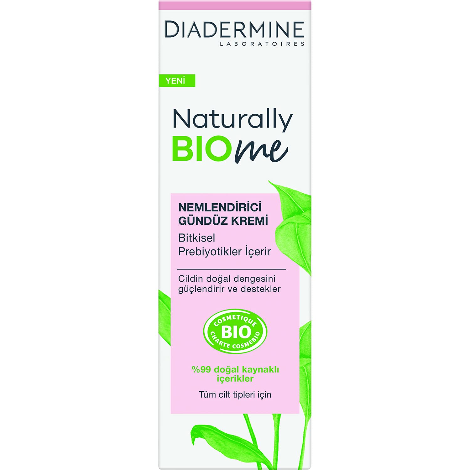 Diadermine Naturally Bio Me Nemlendirici Gündüz Kremi 50ml