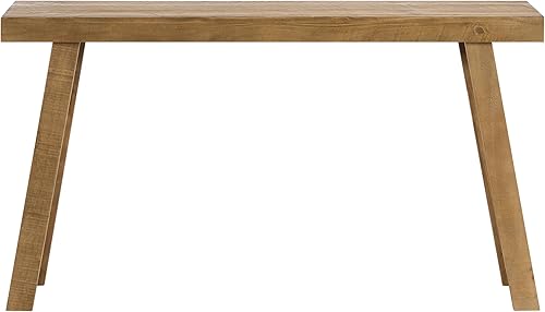 Miniatura 8 de Alaterre Furniture Lawas - Mesa consola de madera maciza  Mesa de entrada moderna de 56 pulgadas  Muebles de sala de estar de fácil montaje para