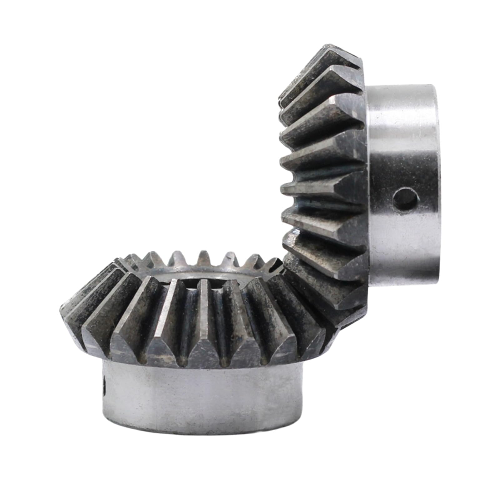 Ruota Dentata Conica In Acciaio - Modulo 2.5, 20 Denti, Foro 15mm, Per Trasmissioni Meccaniche - Foto 4