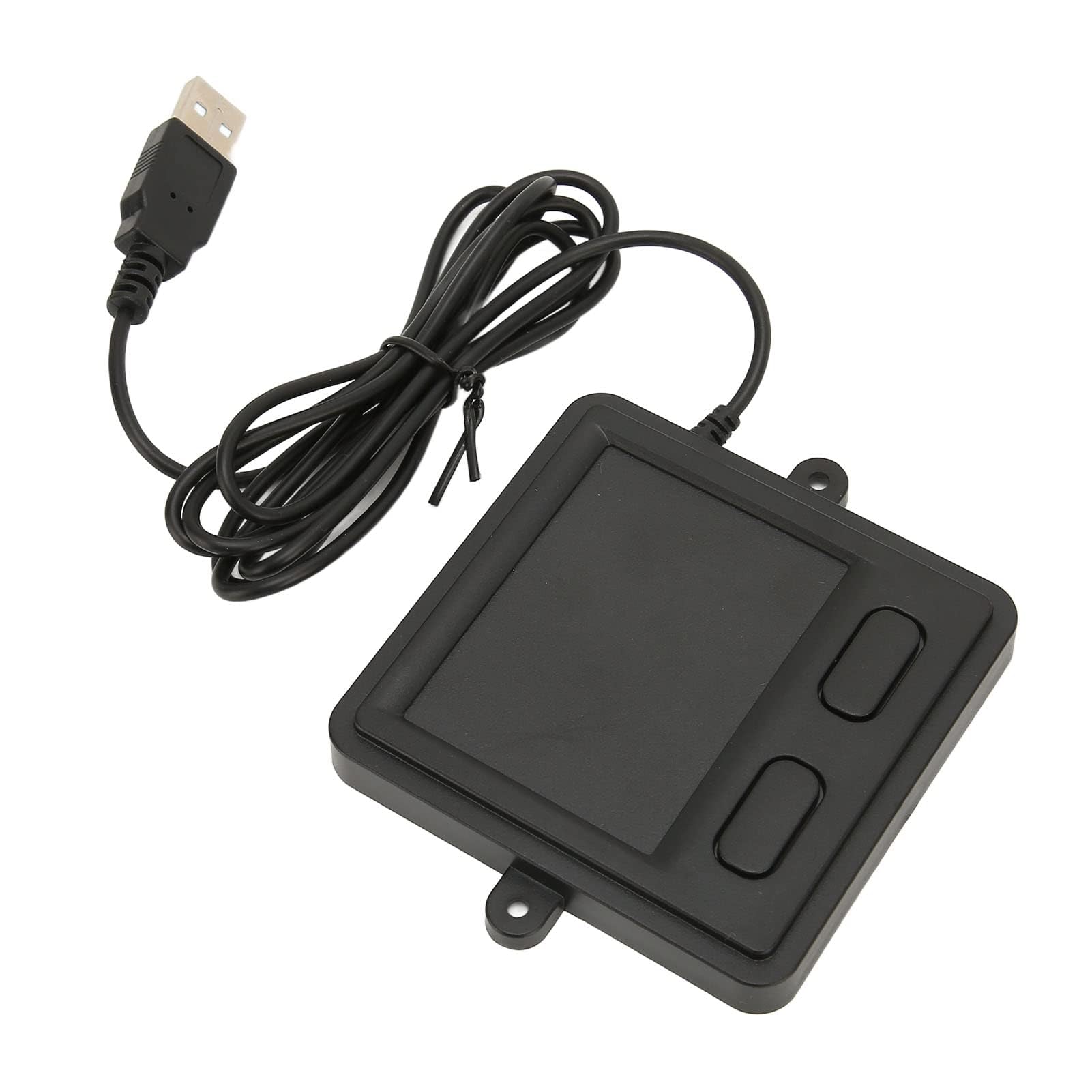 Panel Táctil USB Ligado a la Trabajo, Porthippad Portátil con 2 Teclas Touchpad Altamente Sensible Al Escritorio para Computadora Portátil HomeOficial