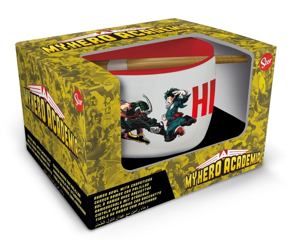 Amazon | Stor 僕のヒーローアカデミア ラーメン丼 箸ジャンプ | Stor