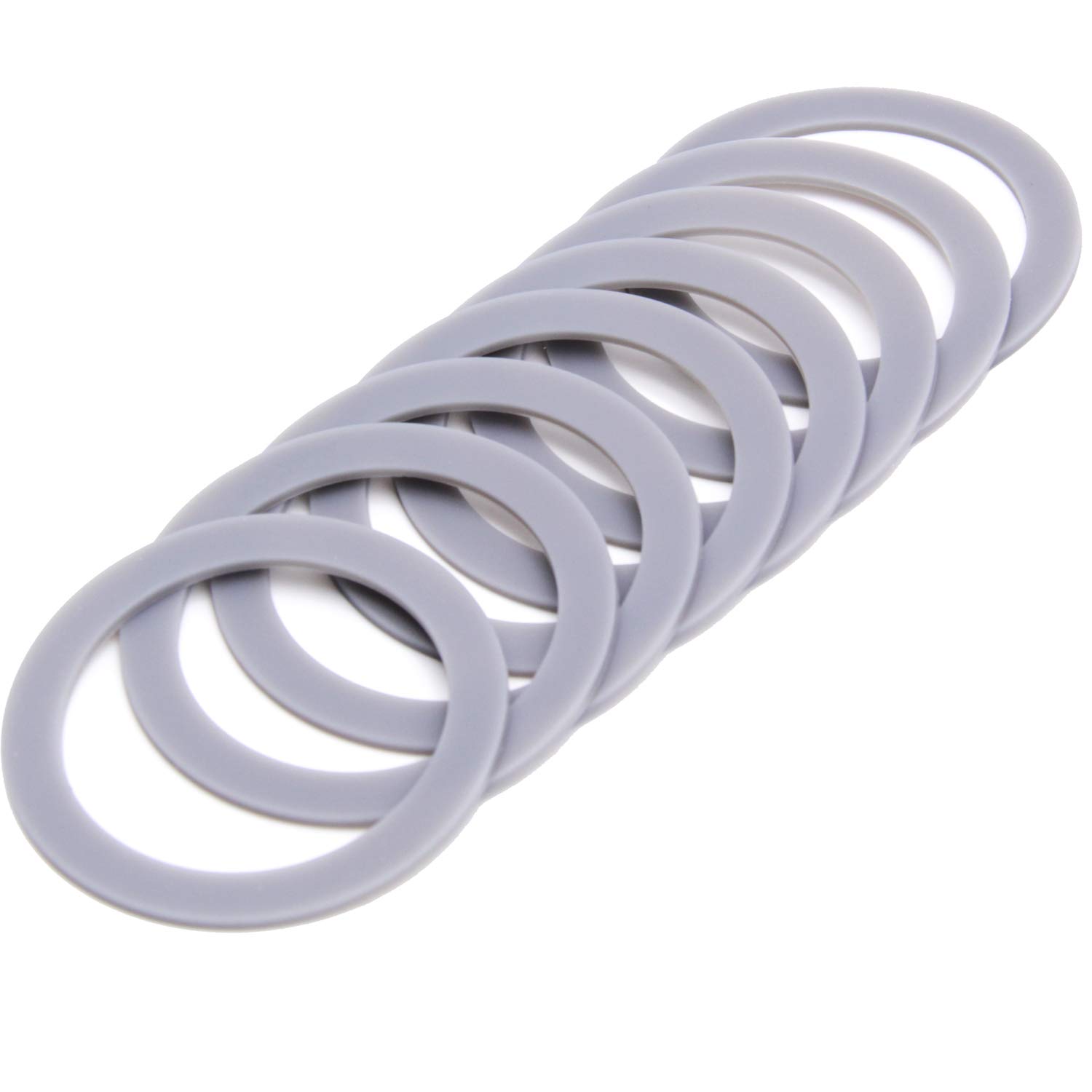 Blender Rubber Gasket 2.6inch Include 8 Packs O Ring Seal, Replace Part 132812-07, Fit for Black & Decker Models BL5000-08 BL1900 BL3900 BL4900 BL5000 BL5900 BL6000
