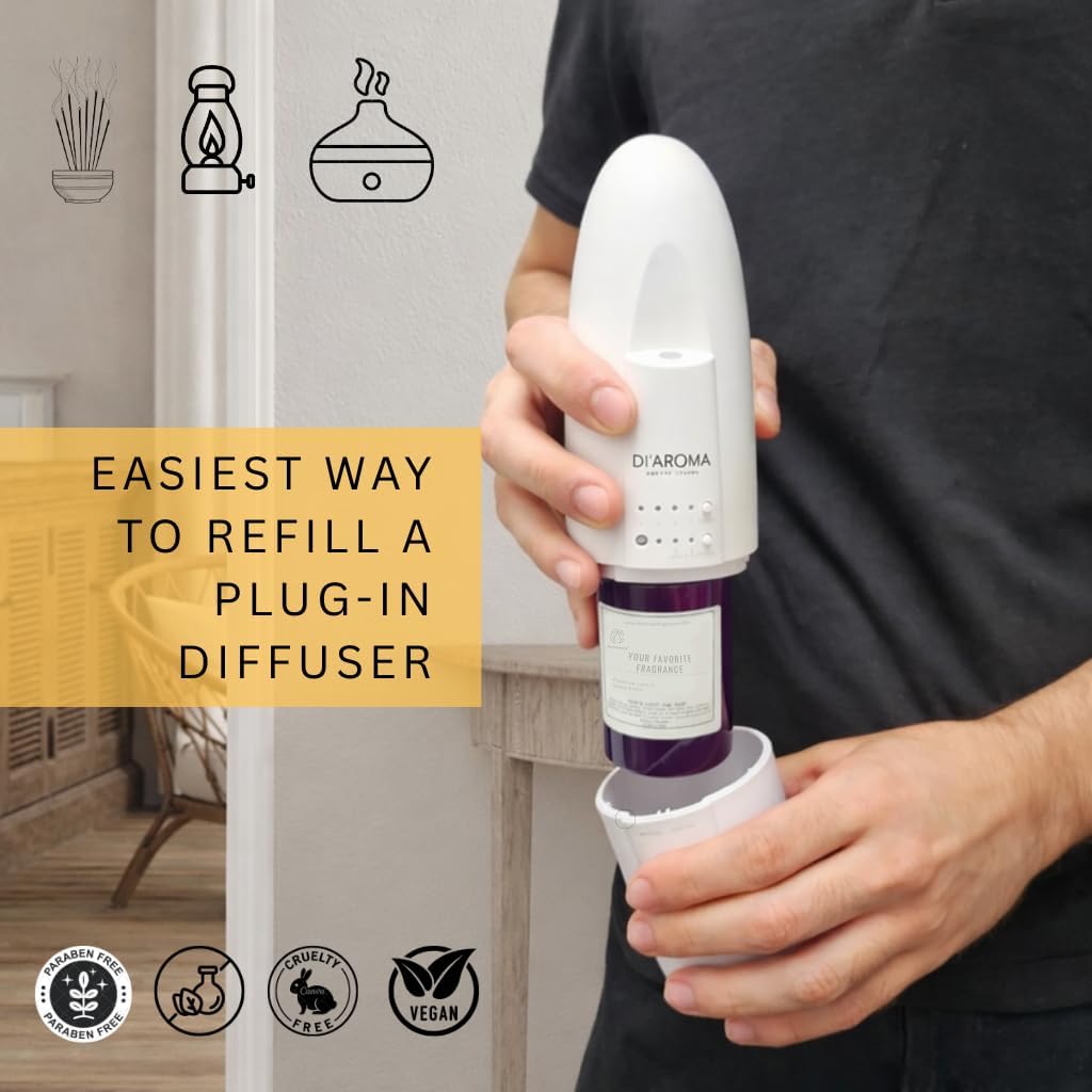 Mystic Romance Baby Powder Aroma Oil – Oil Diffuser Air Freshener for Home, Essential Oil Diffuser Fragrance, Diffusers for Home & Apartment Essentials, Bathroom & Living Room Decor Scent (120ml)