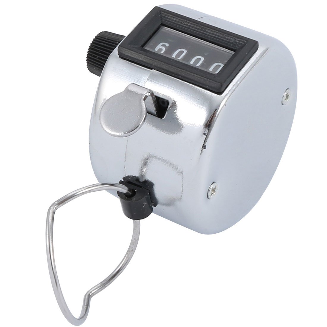 Compteur Manuel à 4 Chiffres Avec Lanière - Pour Comptage De Personnes, événements, Magasins, Transports - Dimensions ~52x30 Mm - 6