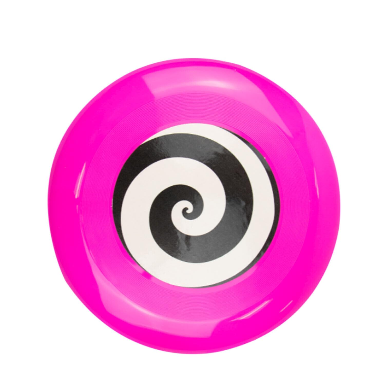 Lizzy Frisbee Flying Disc Easy to hold Outdoor Sports & Games for Kids and adults Suitable for all Levels of Play, Long and Stable Flights (Pink)