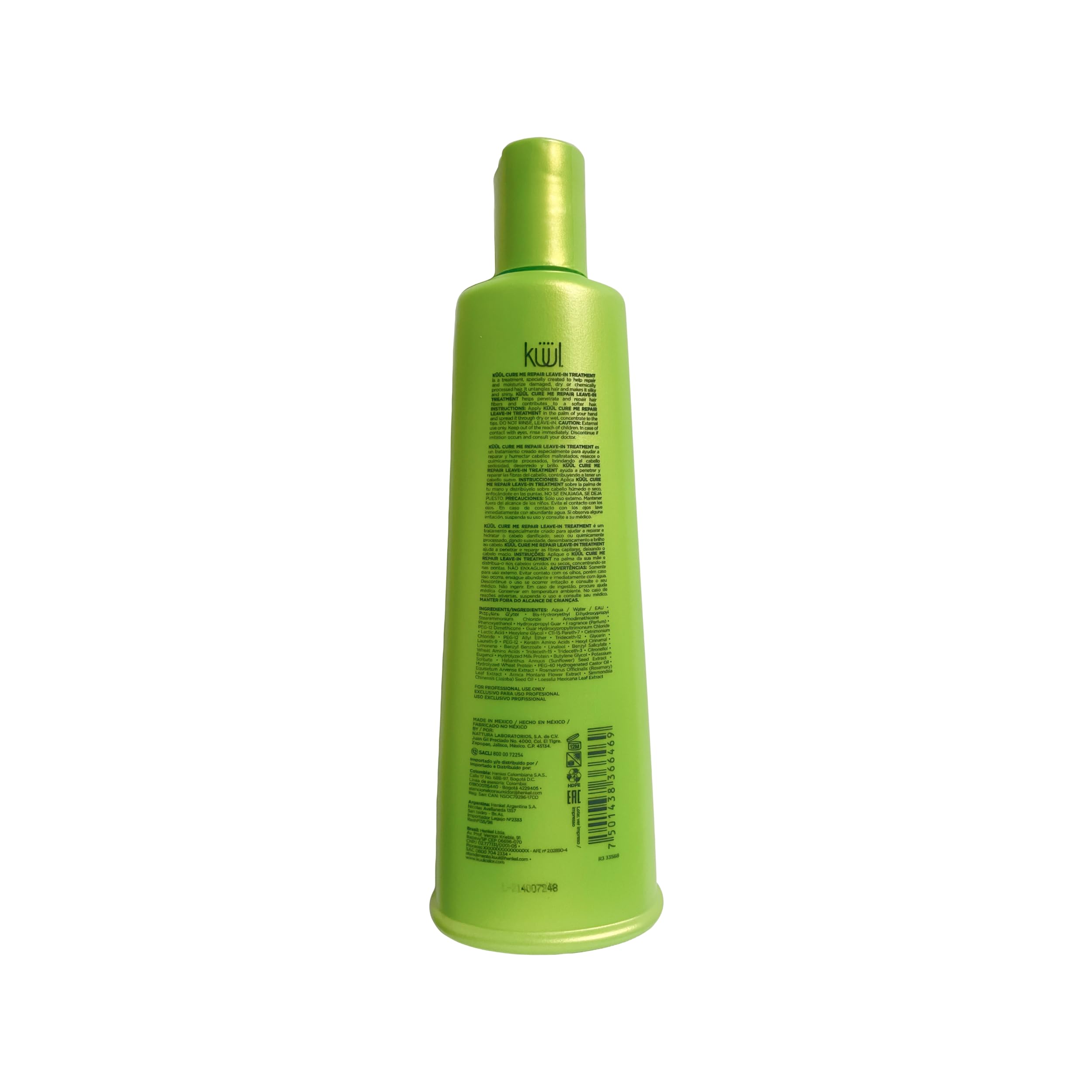 KUUページ Amazon.com: KÜÜL CURE ME LEAVE-IN TREATMENT 10oz 300milliters