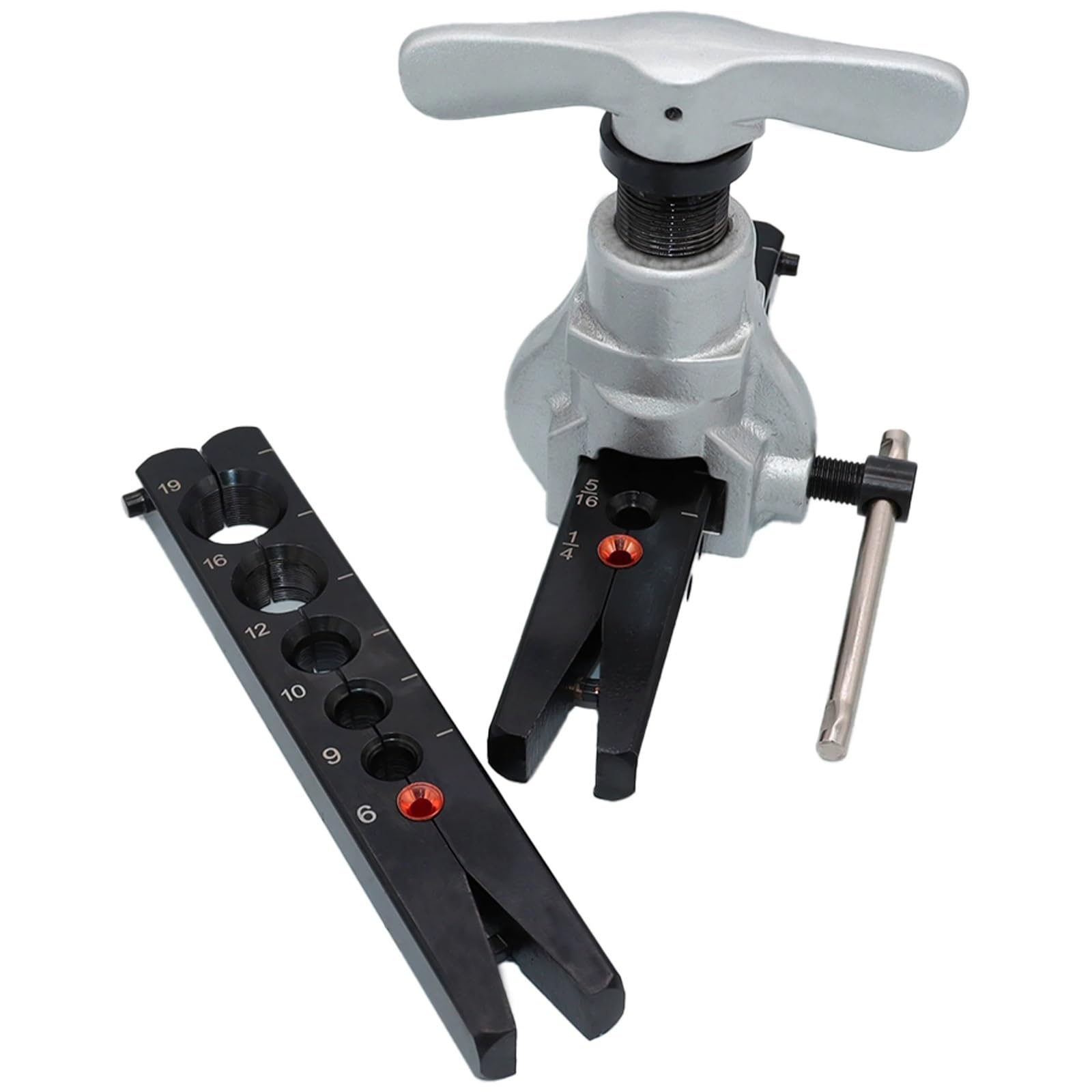 Cortador de aire acondicionado, escariador de tubos de cobre, expansor excéntrico, herramienta de abocardado de tubos CT-806AM-F (métrico/pulgada) Extractor de cubo de rueda Herramienta separadora