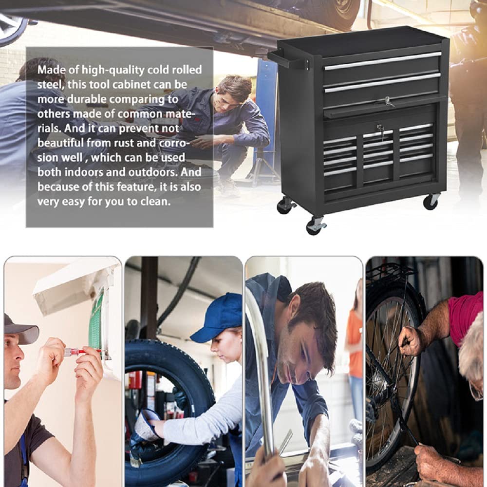 Buy 8Drawer Tool Chest Tool Box, Rolling Tool Chest with Wheels, High