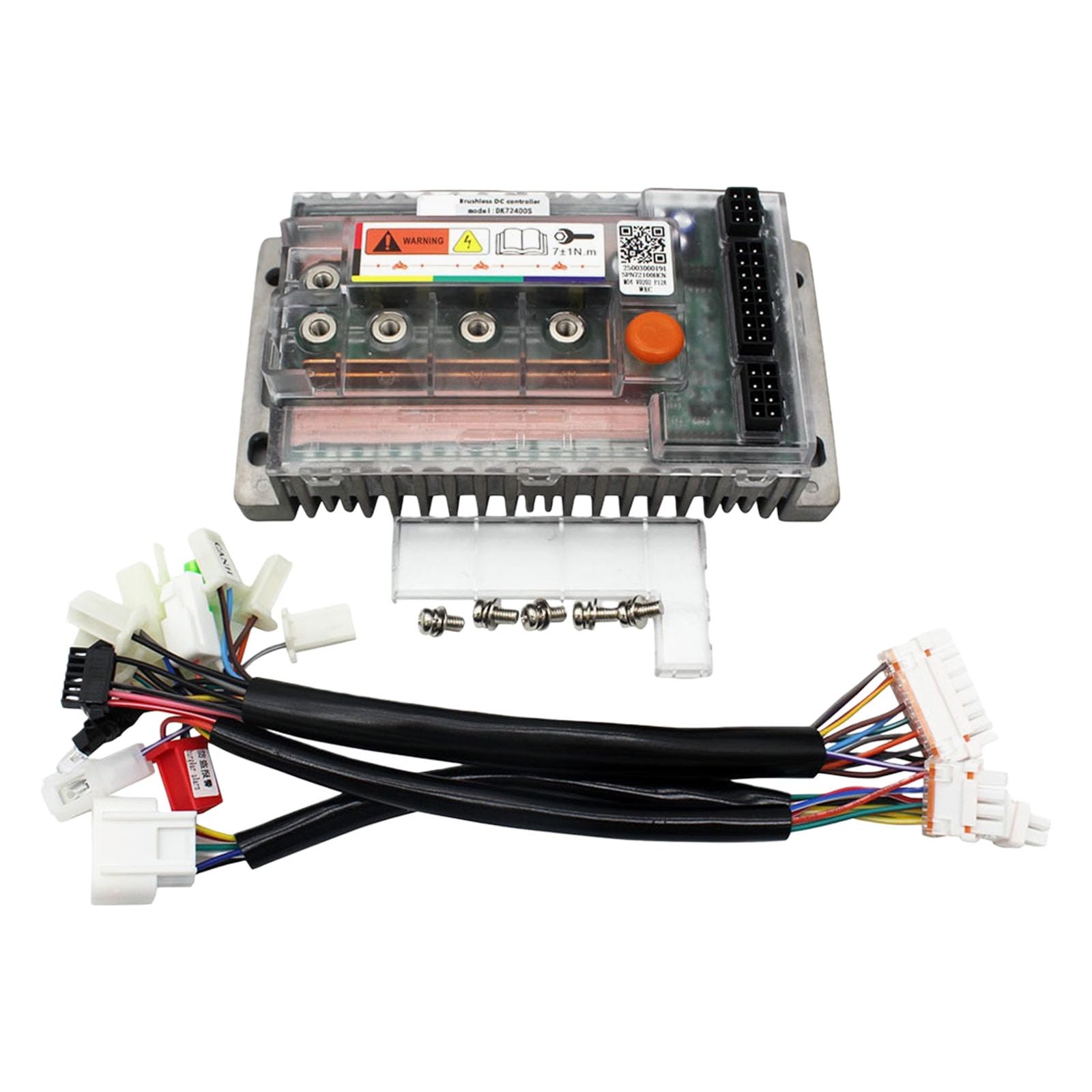 KRYTJACZ DK72400S Motor Controller with a scooter in the background