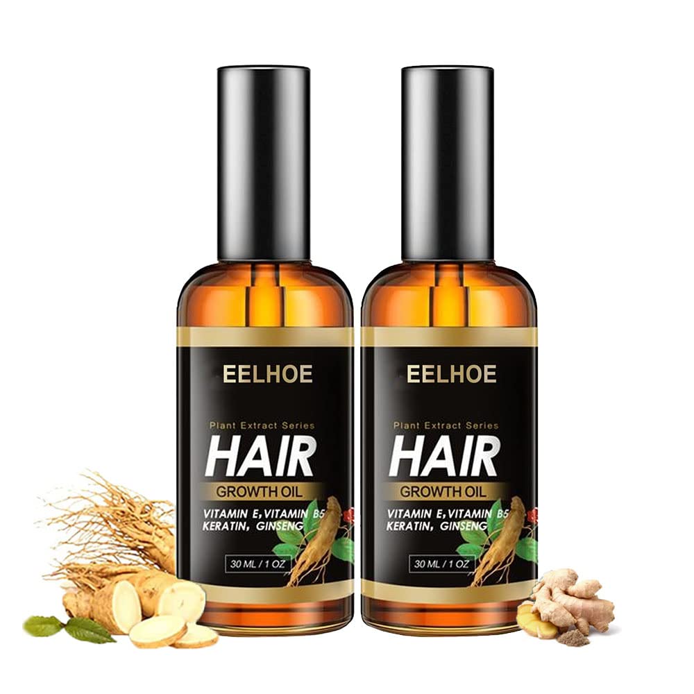 Suna Plant Extract Hair Growth Oil, EELHOE Ginger