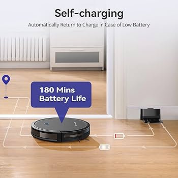 ★高品質★　ロボット掃除機 3000Pa強力吸引 薄型ボディお掃除ロボット Amazon | ロボット掃除機 EICOBOT 3000Pa強力吸引 お掃除