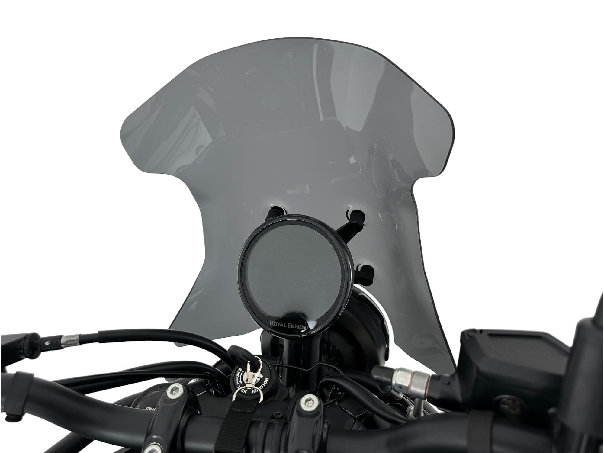 Windshield Givi YYSMO Parabrisas De Motocicleta, Accesorios Para Himalayan  450 2024(G Royal Enfield, image size:2000x1500