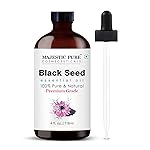 Majestic Pure Essential Oil with Glass Dropper - 100% Pure and Natural - Essential Oils for Diffuser, Aromatherapy, Soap and Candle Making, Blackseed Essential Oil, Blackseed Oil, 4 Fl Oz