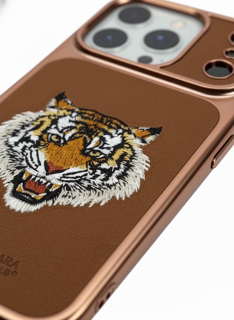 Sanata Barbara Polo Racquet Club Premium Tiger Design Case for