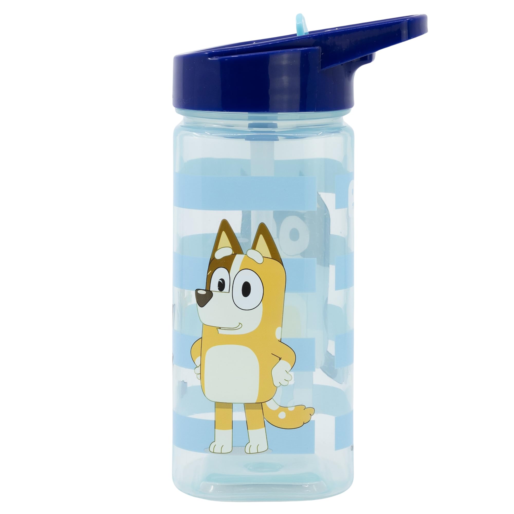 STOR SQUARE BOTTLE 510 ML BLUEY COOL DAY