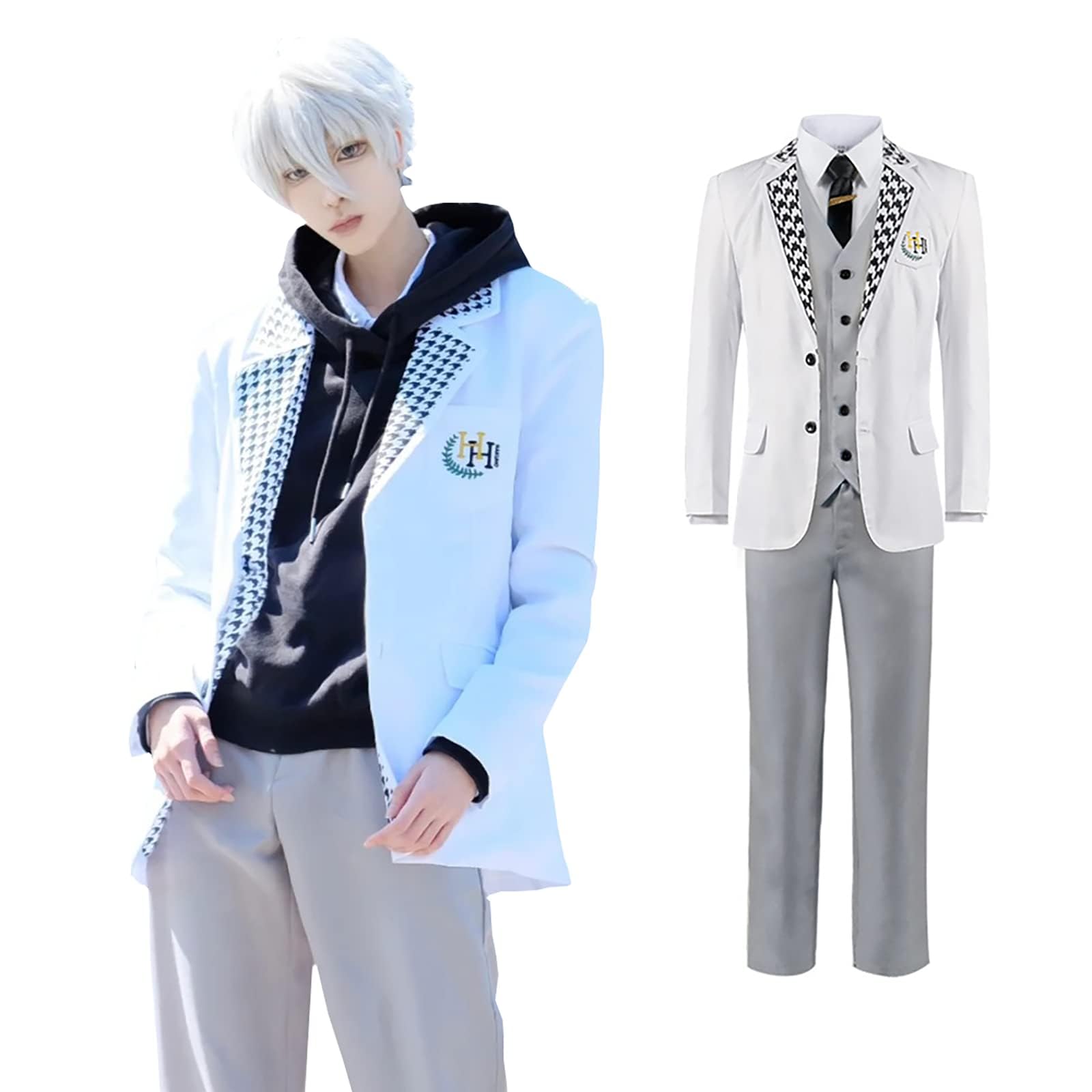 Amazon.co.jp: ブルロク白宝高校 コスプレ衣装 凪誠士郎 御影玲