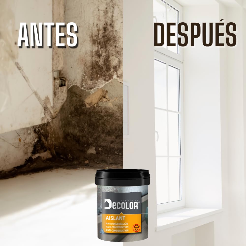 AISLANT Anticondensación. Pintura Interior Blanca con Aislante Térmico. 15 Litros
