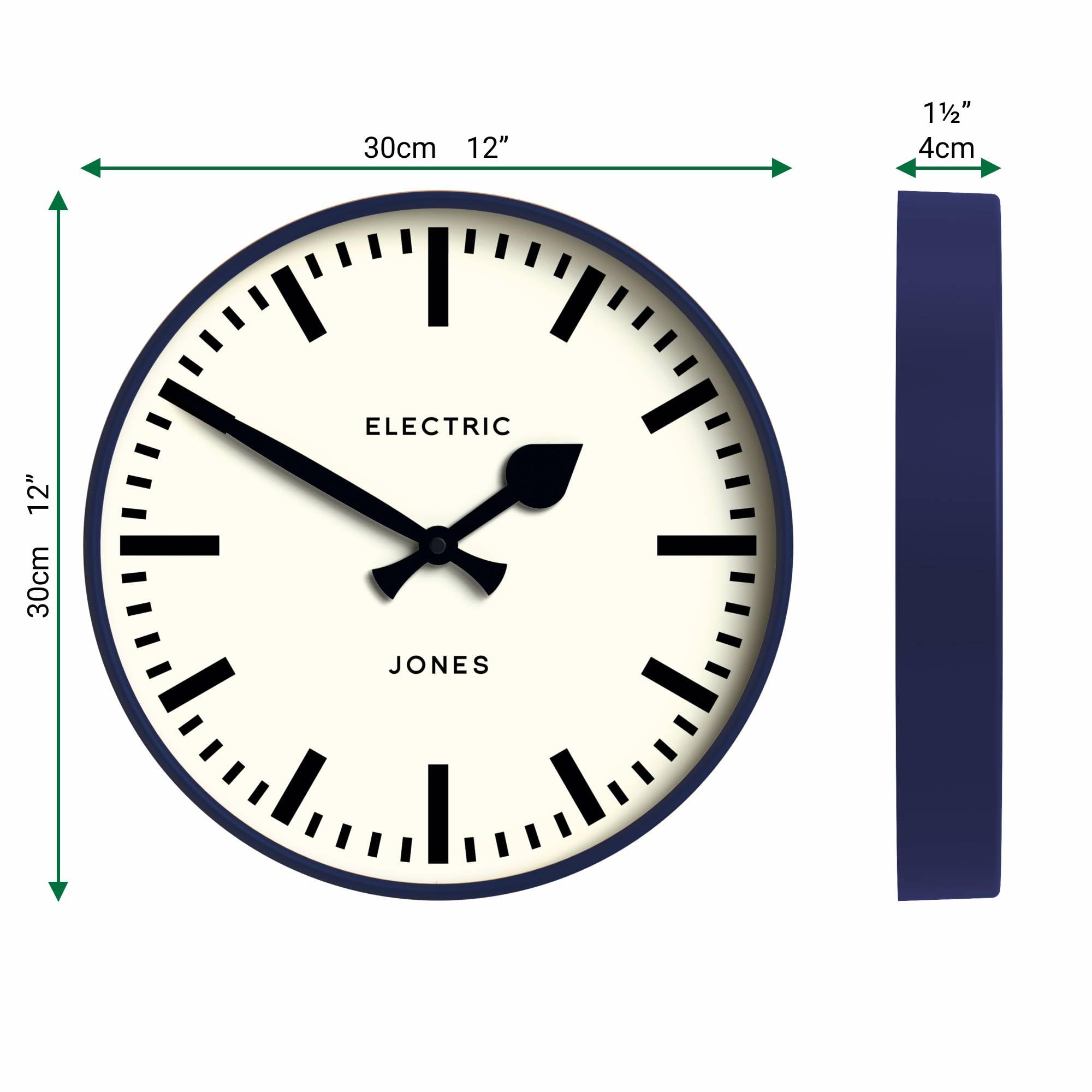 Retro wandklokken - kleur en design
