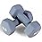 Fitvids Neoprene Dumbbell Hand Weights - Anti-Slip - (9-Pound, Pair) - (9-Pound, Pair)