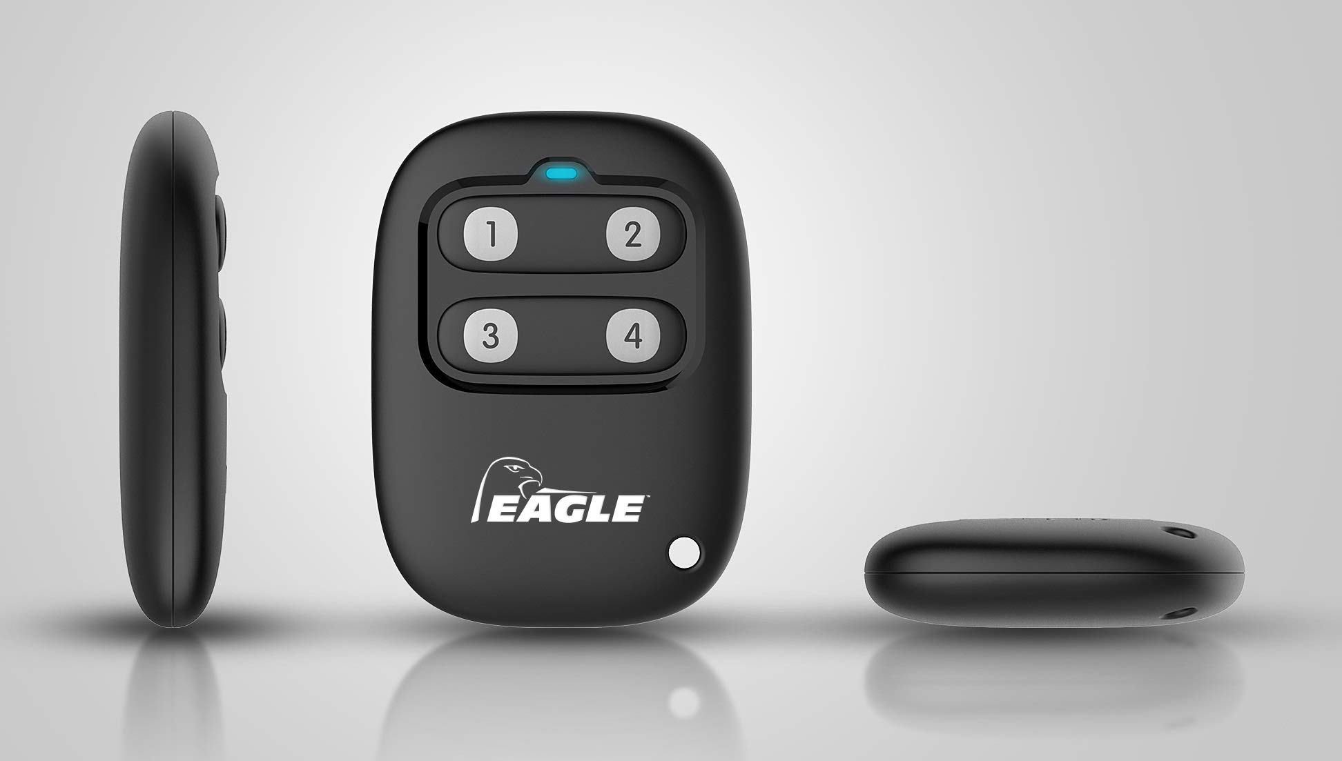 4 Button Mini Key-Chain Eagle Chrome Series Remote/Transmitter EG656